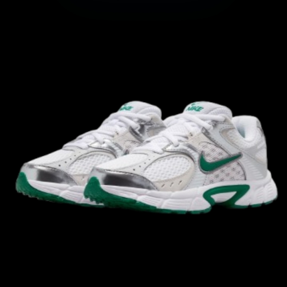 Nike V5 RNR Running Womens/Kids White Grey Silver Malachite Green